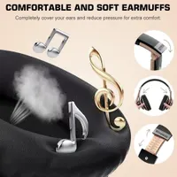 Беспроводные наушники 6S (Black & Gold), Bluetooth 5.0, Hi-Fi, FM-радио, Складные, SD-карта — фото 7
