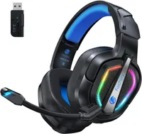 Игровая гарнитура Fachixy FC-200 (2.4ГГц / Bluetooth 5.4), 50ч, Складная, для PS5/PC/Mobile — фото 2