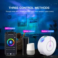 Проектор зоряного неба Galaxy (Smart WiFi), Додаток, Голосове керування, Північне сяйво — фото 7