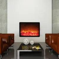 Декоративний LED-камін (Ліхтар) з ефектом живого вогню, На батарейках, Настільний — фото 2