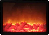 Fireplace Lights, LED Flame Lamps Battery Operated Tabletop Fireplace Lantern for Indoor Christmas Ornament