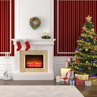 Fireplace Lights, LED Flame Lamps Battery Operated Tabletop Fireplace Lantern for Indoor Christmas Ornament — фото 7