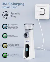Портативний Mesh-небулайзер Hygelink (USB-C), Тихий, 3 режими, 25мл, для дітей та дорослих — фото 4