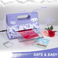 Portable Automatic A4 Die Cutting Machine,Electric 9 inch Embossing Machine kit for CardMaking, Crepe Paper Flower Making — фото 3