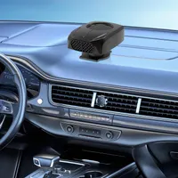 Автомобільний тепловентилятор (Дефростер) 12V для лобового скла, Обертання 360°, Чорний — фото 9