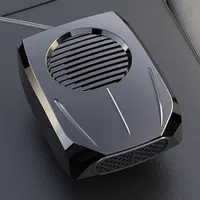 Автомобильный тепловентилятор (Дефростер) 12V для лобового стекла, Вращение 360°, Черный — фото 5