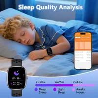 Детские смарт-часы (Игровые/Фитнес) без SIM-карты, 100+ спортивных режимов, Игры — фото 2