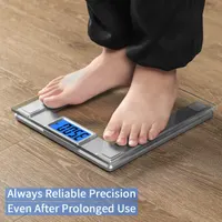 Умные напольные весы Vitafit 250 кг (Усиленные), Анализ тела (BMI App), Широкие — фото 3