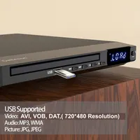 DVD-плеєр мультизонний компактний (All Region Free), USB, Караоке (Mic Jack), HDMI/RCA — фото 4