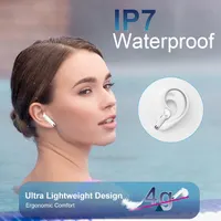 Бездротові спортивні навушники Bluetooth 5.3 із завушинами, 40г роботи, LED дисплей — фото 6