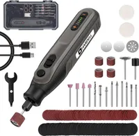 HARDELL Mini Cordless Rotary Tool 4V, Power Rotary Tool Kit 5-Speeds 25000RPM with 101pcs Accessories, Type-C Charging Rotary Tool Cordless for Carving, Sanding, Drilling, Cutting, Polishing etc — фото 5