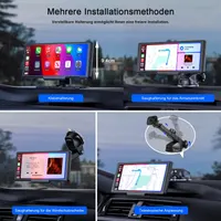 Портативний авто-екран 9.26" Wireless CarPlay / Android Auto з камерою заднього виду — фото 3