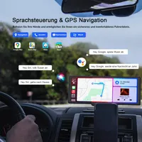 Портативний авто-екран 9.26" Wireless CarPlay / Android Auto з камерою заднього виду — фото 5