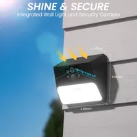 Уличная камера-прожектор Cinnado 2K (На солнечной батарее), Wi-Fi, Цветная ночь — фото 9