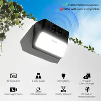 Вулична камера-прожектор Cinnado 2K (На сонячній батареї), Wi-Fi, Кольорова ніч — фото 6