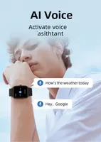 Смарт-годинник IDW28 з функцією дзвінка (Bluetooth Call), 1.85" HD, Alexa Built-in, Чорні — фото 4