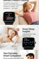 Смарт-годинник IDW28 з функцією дзвінка (Bluetooth Call), 1.85" HD, Alexa Built-in, Чорні — фото 7