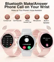 Женские фитнес-часы с функцией звонка (Pink), 1.7" Сенсорный экран, IP67 — фото 7