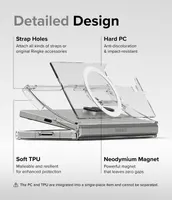 Прозорий чохол Ringke Fusion Magnetic для Samsung Galaxy Z Fold 6 (MagSafe), Протиударний — фото 5