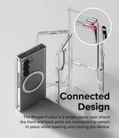 Прозорий чохол Ringke Fusion Magnetic для Samsung Galaxy Z Fold 6 (MagSafe), Протиударний — фото 6