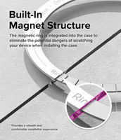 Прозорий чохол Ringke Fusion Magnetic для Samsung Galaxy Z Fold 6 (MagSafe), Протиударний — фото 9