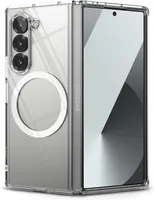 Прозрачный чехол Ringke Fusion Magnetic для Samsung Galaxy Z Fold 6 (MagSafe), Противоударный — фото 3