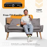 hd-line Echosat 20900 Digital Satellite Receiver (HDTV, DVB-S/S2, HDMI, SCART, 2x USB 2.0, Full HD 1080p) — фото 4