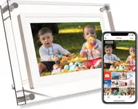 Цифрова фоторамка 7" Wi-Fi Frameo (Прозорий Акрил), IPS Екран, 32GB, Подарунок — фото 3