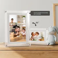 Цифровая фоторамка 7" Wi-Fi Frameo (Прозрачный Акрил), IPS Экран, 32GB, Подарок — фото 4