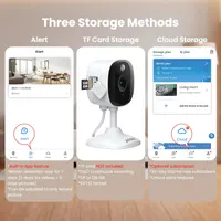 Набор Wi-Fi камер для дома AOQEE (2 шт), 2K, Видеоняня, Детекция людей, 360° — фото 7