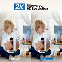 Wi-Fi камера для тварин Cinnado 2K (D1), Поворотна 360°, Стеження, Аудіо — фото 4