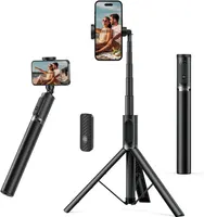 Професійний монопод-трипод ATUMTEK 140 см (55"), Алюміній, Bluetooth пульт