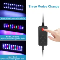 Aquarium Light, Extendable Bracket EU Plug 100‑240V Fish Tank Lamp High Brightness LED for  office 110 sm — фото 7