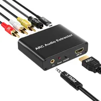 Адаптер-екстрактор звуку HDMI ARC в (RCA/3.5mm) + Цифра (Optical/Coax), CEC — фото 2
