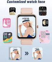 Смарт-годинник GRV з функцією дзвінка (Bluetooth Call), Starlight Gold, IP68, Крокомір — фото 3