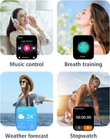 Смарт-годинник GRV з функцією дзвінка (Bluetooth Call), Starlight Gold, IP68, Крокомір — фото 7