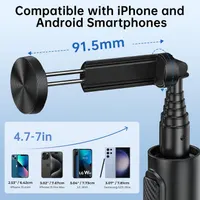 Алюминиевый штатив-селфи палка SYNCWIRE 157 см (62"), Усиленный, Bluetooth — фото 6