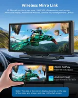 Портативний дисплей ESSGOO 10.26" IPS, Wireless CarPlay, 4K Відеореєстратор — фото 7