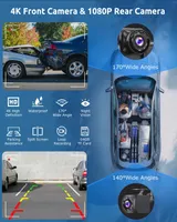 Портативный дисплей ESSGOO 10.26" IPS, Wireless CarPlay, 4K Видеорегистратор — фото 6