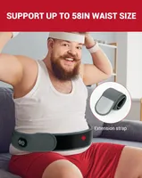 Бездротовий пояс-грілка для спини Comfytemp (Вібромасаж + Power Bank 5000mAh) — фото 3