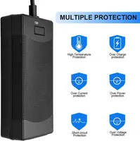42V 2A Hoverboard Charger, Universal 36V Lithium Battery Power Adapter, 8mm 3 Prong Connector, Electric Scooters, Balance Bikes, E-bikes — фото 4