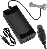 42V 2A Hoverboard Charger, Universal 36V Lithium Battery Power Adapter, 8mm 3 Prong Connector, Electric Scooters, Balance Bikes, E-bikes — фото 5