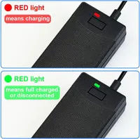 42V 2A Hoverboard Charger, Universal 36V Lithium Battery Power Adapter, 8mm 3 Prong Connector, Electric Scooters, Balance Bikes, E-bikes — фото 6