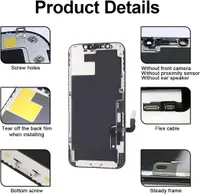 OLED Дисплей для iPhone 12 / 12 Pro (Не LCD!), Змінний екран + Інструменти — фото 3
