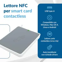 Зчитувач смарт-карт Identiv uTrust 3700F (NFC / RFID / CIE 3.0), USB — фото 5