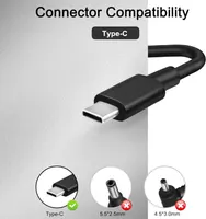 Зарядний пристрій для ноутбука Dell 65W USB-C (XPS/Latitude/Inspiron), Type-C — фото 5