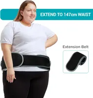 Comfytemp Cordless Heat Pad with Massager for Back, Portable Heated Warmer for Lower Back with Dual Adjustable Straps, Waist Belt for Period, 3 Heating Levels with 30mins Auto-Off — фото 4