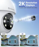 Уличная PTZ камера GALAYOU Y4 (2K), 360° Обзор, Цветная ночь, Wi-Fi — фото 3