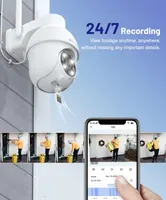 Вулична PTZ камера GALAYOU Y4 (2K), 360° Огляд, Кольорова ніч, Wi-Fi — фото 2