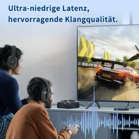 Беспроводные наушники для ТВ WallarGe (RF + Bluetooth 5.0), База-зарядка, Optical — фото 6